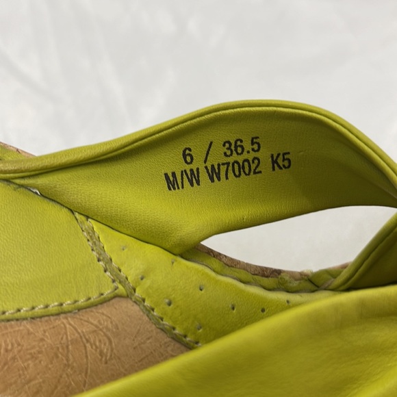 Born lime green cork wedges - Picture 5 of 6
